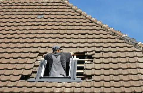 Pose de velux - Saint-Andelain